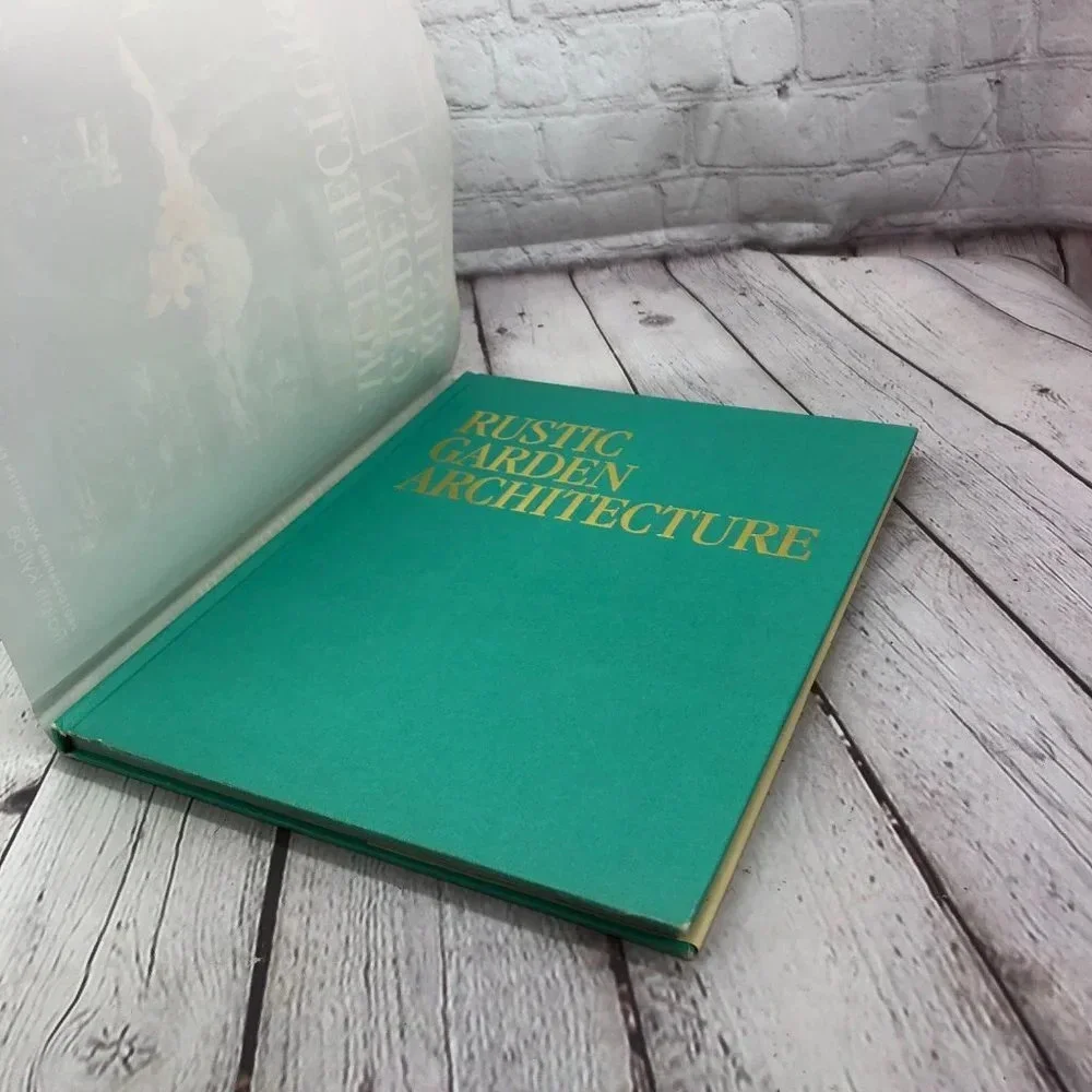 vintage rustic garden architecture book 1997